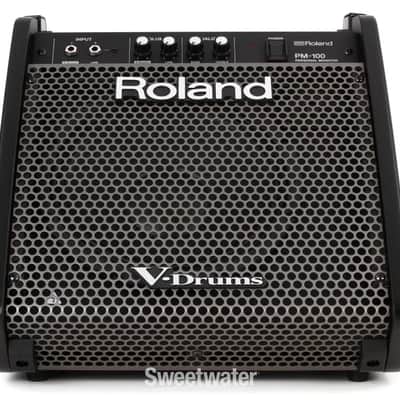 Roland PM-100 80-Watt Personal Drum Amplifier for V-Drums 2012 - Present - Black image 2