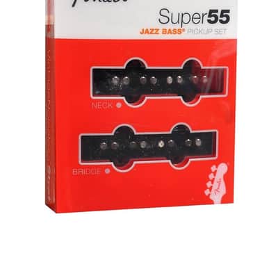 Fender SUPER55 SPLIT COIL JAZZ BASS PICKUP SET, staggered - 2010s image 7