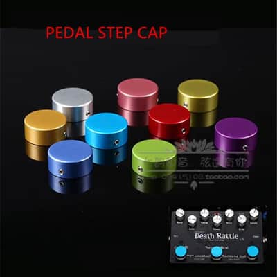 6pcs Footswitch Effects Pedal Stompbox Toppers CANDY Rubber INSIDE image 3