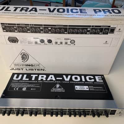 Behringer Ultra-Voice Pro VX-2000 Mic-preamp/vocal processor image 8