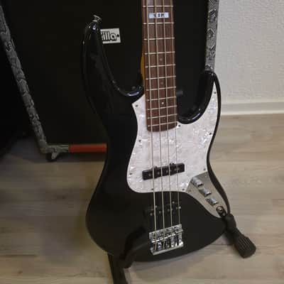 ESP Jazz Bass J-Four Tuxedo Black MIJ Japan Pro Artist Ex-Studio Bass image 14