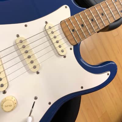 Samick Artist Series Blue Strat Style Electric 6-String Guitar image 4