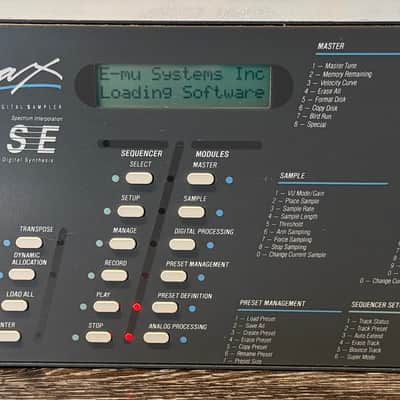 E-MU SYSTEMS EMAX SE EMAX SE 1987 - Gray image 1