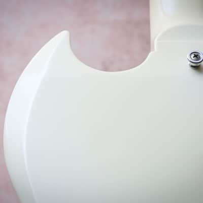 GIBSON USA Custom Shop 1963 SG Special Reissue Lightning Bar "Classic White + Rosewood" (2023) image 18