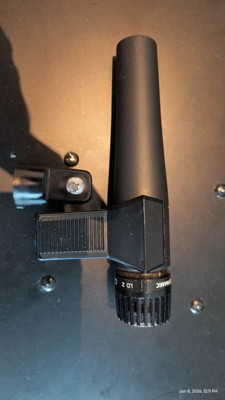 Shure SM57 Cardioid Dynamic Microphone 1984 - Present - Black image 1