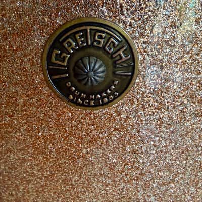 Gretsch Vintage Round Badge 1962-1963 - Champagne Sparkle image 1