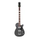 Gretsch G5260 Electromatic Jet Baritone Solid Body 6-String Electric Guitar with V-Stoptail, 12-Inch Laurel Fingerboard, and Bolt-On Maple Neck (Right-Handed, London Grey)