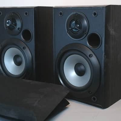 Sony SS-B1000 Bookshelf Speakers Pair HiFi Stereo Home Audio 2-Way image 2
