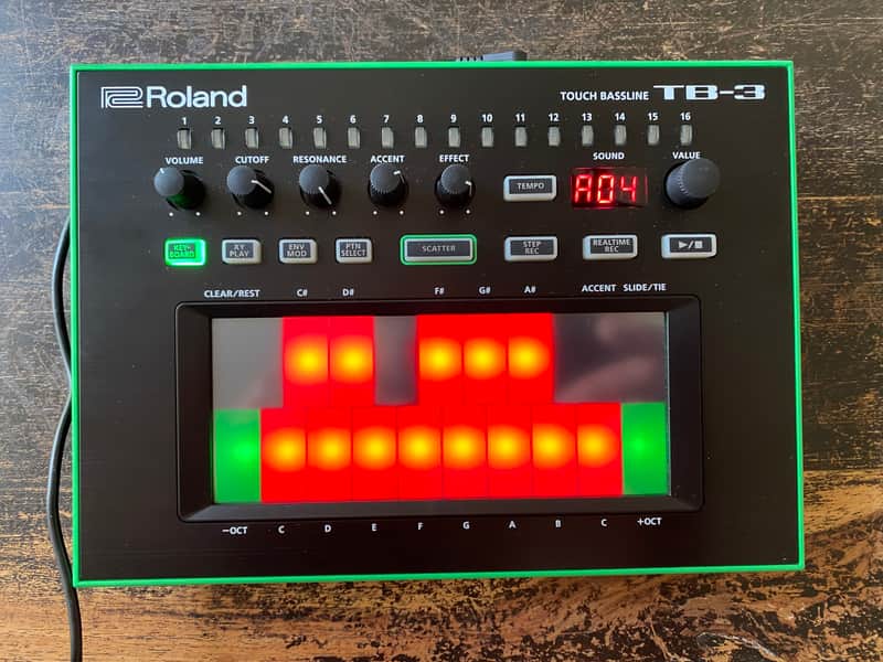 Roland TB-3 AIRA TB3 Touch Bassline Synthesizer image 1