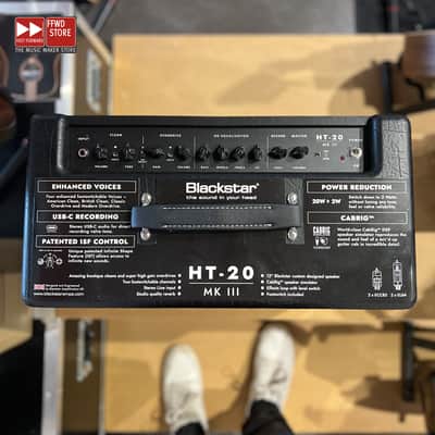 Blackstar HT-20R MK III 2-Channel 20-Watt 1x12" Guitar Combo- Black image 3