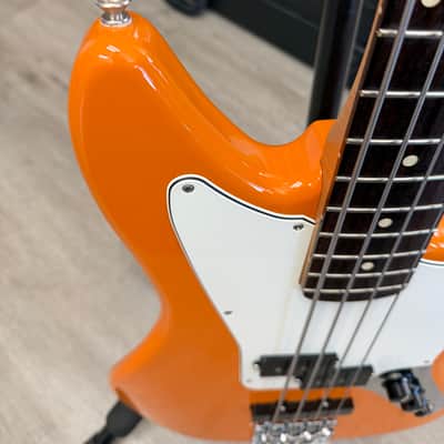 2017 Fender Player Jaguar Bass Capri Orange image 6