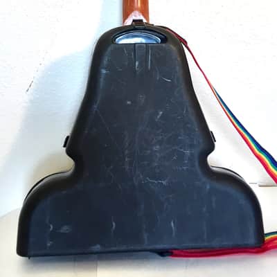Funky guitar made from a vintage star wars action figure case The Vadercaster 2018 The dark side image 7