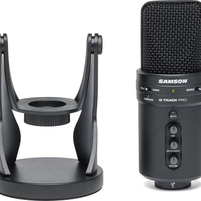 Samson G-Track Pro Professional USB Microphone with Audio Interface image 6
