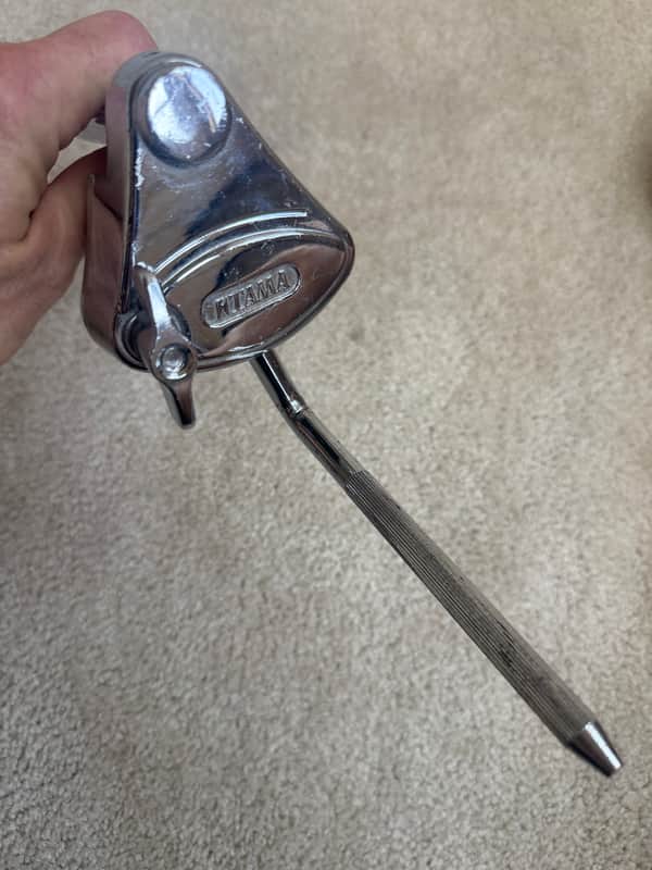 Tama Tom Drum L Arm Mount - Post is 5.5” Long, 3/4” Diameter - Chrome image 1