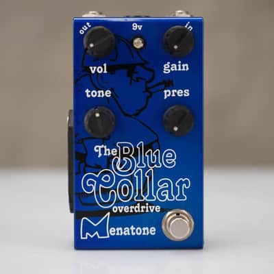 Menatone The Blue Collar Overdrive Guitar Effects Pedal #58792 image 1