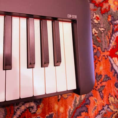 Casio CDP-S110 88-Key Weighted Piano Bundle - Premium Quik Lok Stand & Korg DS-1H Pedal image 7
