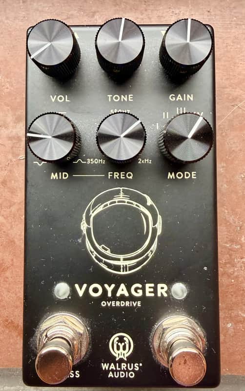 Walrus Audio Voyager MKII Preamp / Overdrive 2024 - Present - Black image 1