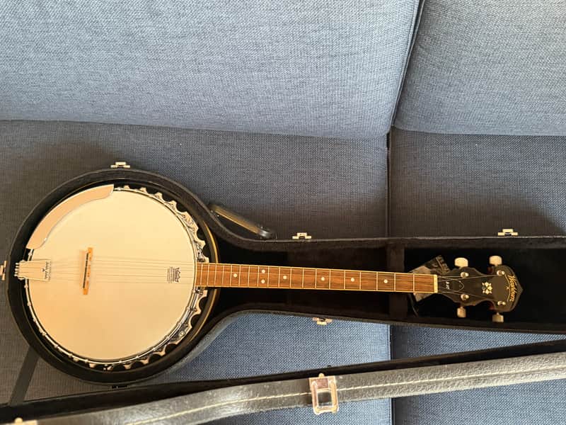 Washburn B-9T - Banjo mit Koffer image 1