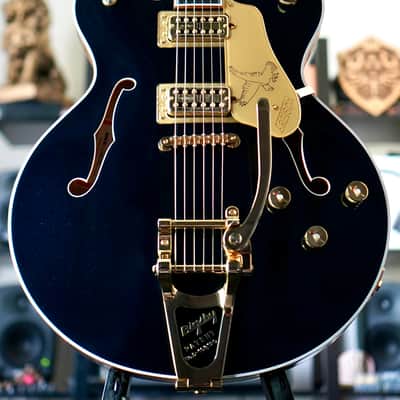 Gretsch Falcon Center Block LTD Double Cut w/Bigsby Ebony Board Midnight Sapphire 2025 image 1
