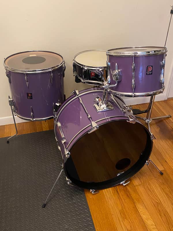 Premier Vintage drums 1960s Purple image 1