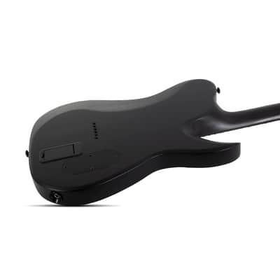 Schecter PT Black Ops Lefty - Satin Black Open Pore image 7