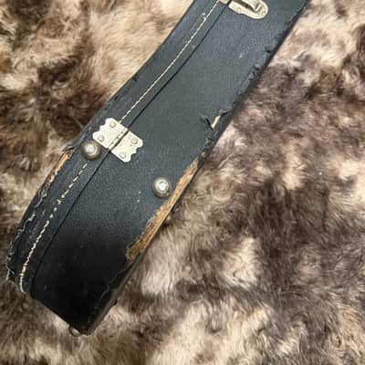 1970s Gibson Les Paul Custom Vintage Hard Case - Black / Purple image 11