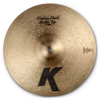 Zildjian K Custom Dark Hi-hat Cymbals - 14 inch NEW image 2
