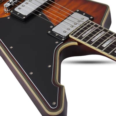 Schecter E-1 Custom Vintage Sunburst image 10