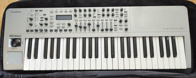 Novation X-Station 49-Key 8-Voice Synthesizer with original Gig Bag image 1
