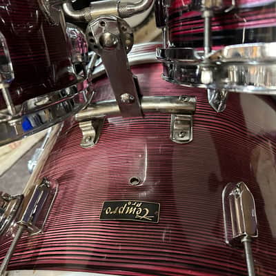 Tempro MIJ 60’s - Purple Strata 5 Pc Drum Set- Very Good Cond image 6