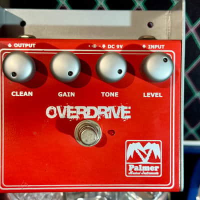 Palmer OVERDRIVE DISTORTION ( New Old Stock) - Red image 3