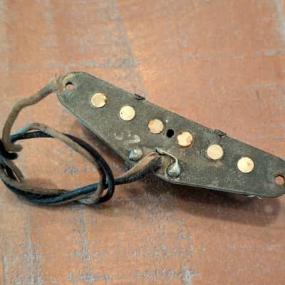 Fender Telecaster Blackguard Neck Pickup Original Vintage 1952 Chrome Amazing! image 3