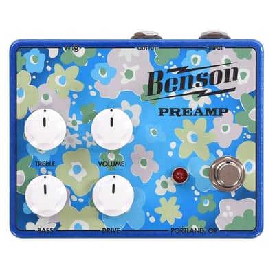 Benson Amps FET Preamp Pedal Limited Flower Child Finish image 1