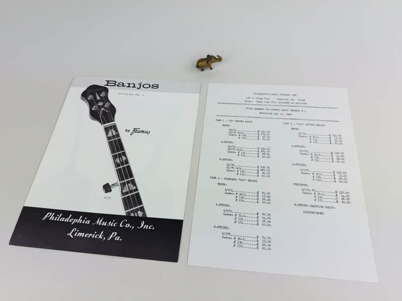 Framus Banjos Catalog No. 2 Brochure & Price List – 1969 image 1