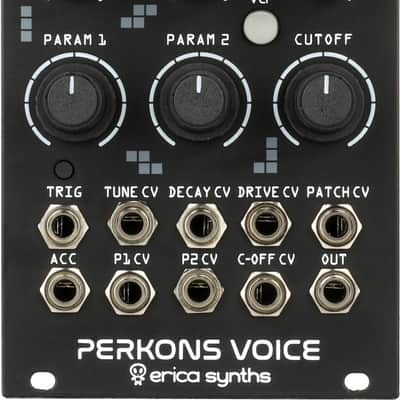 Erica Synths Perkons Voice Drum Machine Eurorack Module image 1