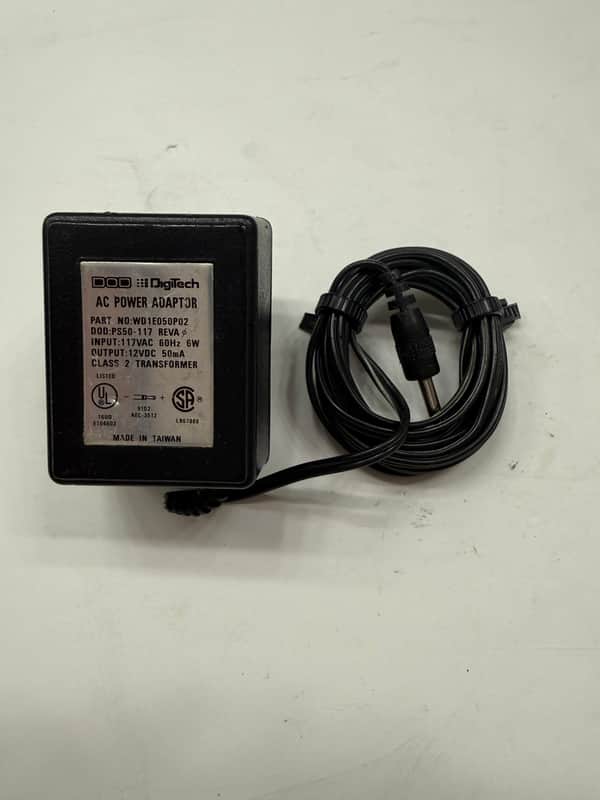 DOD Digitech PS50-117 12v 50mA Guitar Effect Pedal Original Power Supply Adapter image 1