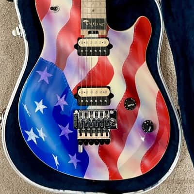 Peavey Wolfgang Standard 2004 Custom Shop - USA Flag (Matching Headstock) image 9