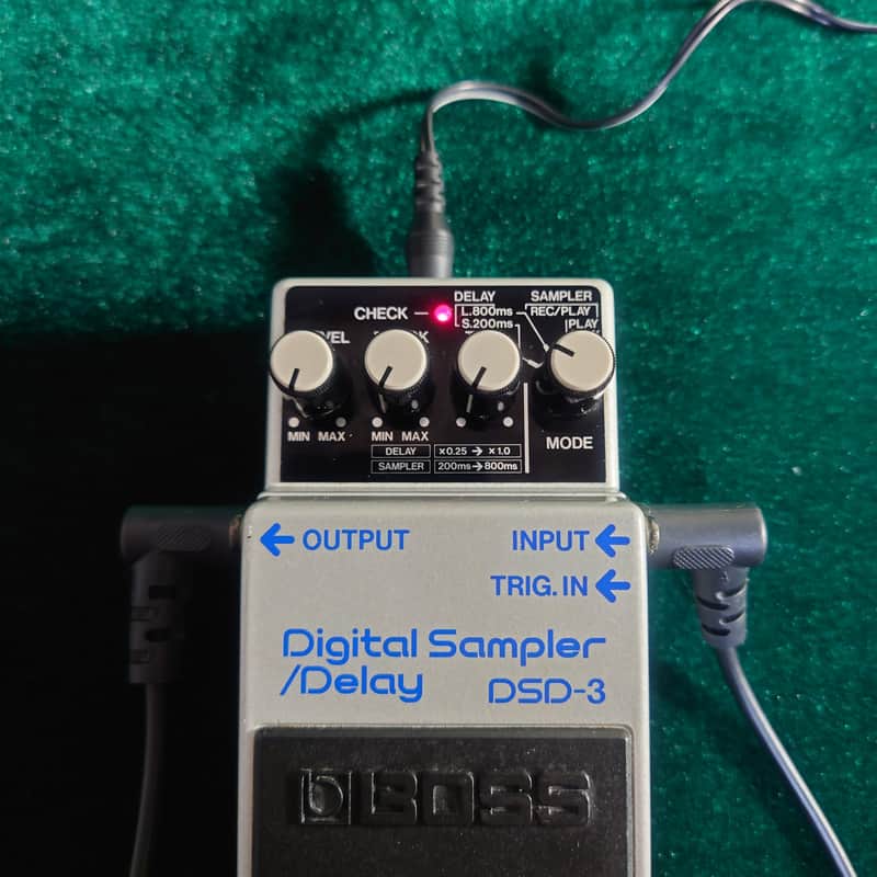 Boss DSD-3 Digital Sampler/Delay Blue Label MIJ Vintage Guitar