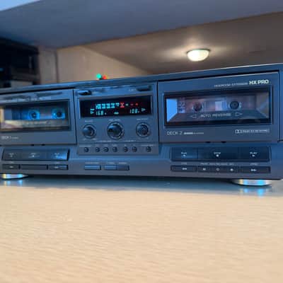 Technics Stereo Double Dual Cassette Deck model RS-TR333 Fresh Servicing Beauty! image 3
