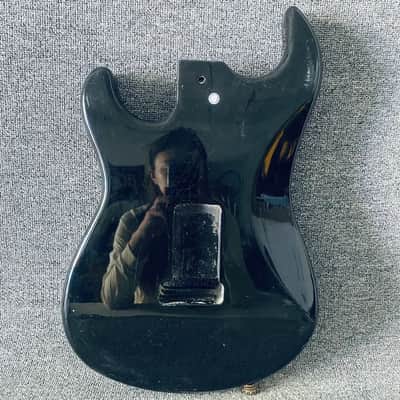 Black Strat Style Guitar Body with SSS Routing image 6