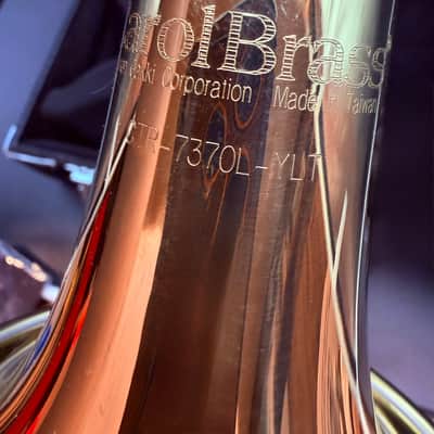 CarolBrass CTR-7370L-YLT-Bb-L Trumpet | #72 Lightweight Bell | Reverse Leadpipe | Brand New image 4