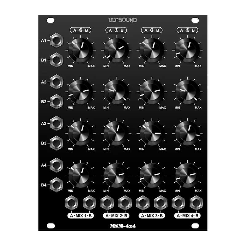 Ult-Sound MSM-4x4 Eurorack Stereo Matrix Mixer Module image 1