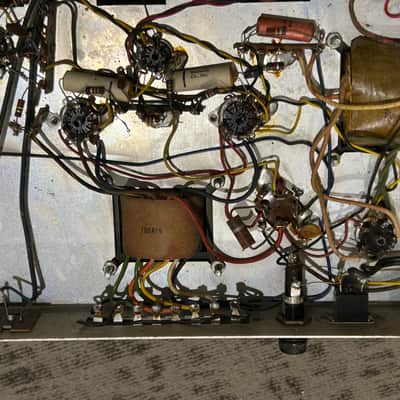 Lafayette PA-622 vintage tube amplifier project PA guitar amp Mullard 7189 tubes image 15
