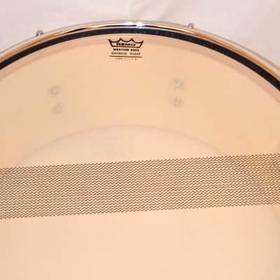 YAMAHA CUSTOM MODIFIED ADVANTAGE NOUVEAU SNARE DRUM - BURGUNDY LACQUER-FREE SHIP TO CUSA! image 8