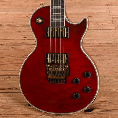 Epiphone Alex Lifeson Signature Les Paul Custom Axcess Ruby 2023 image 2