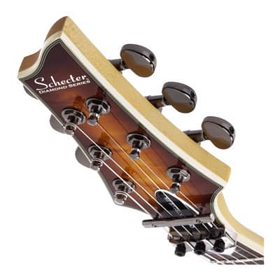 Schecter Omen Extreme FR Electric Guitar - Vintage Sunburst image 4
