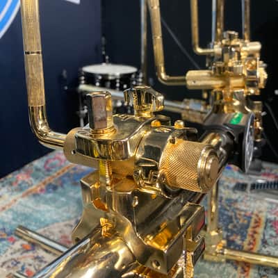 DW - 9000 Series 24k Gold-Plated Drum Rack System. Excellent! image 12
