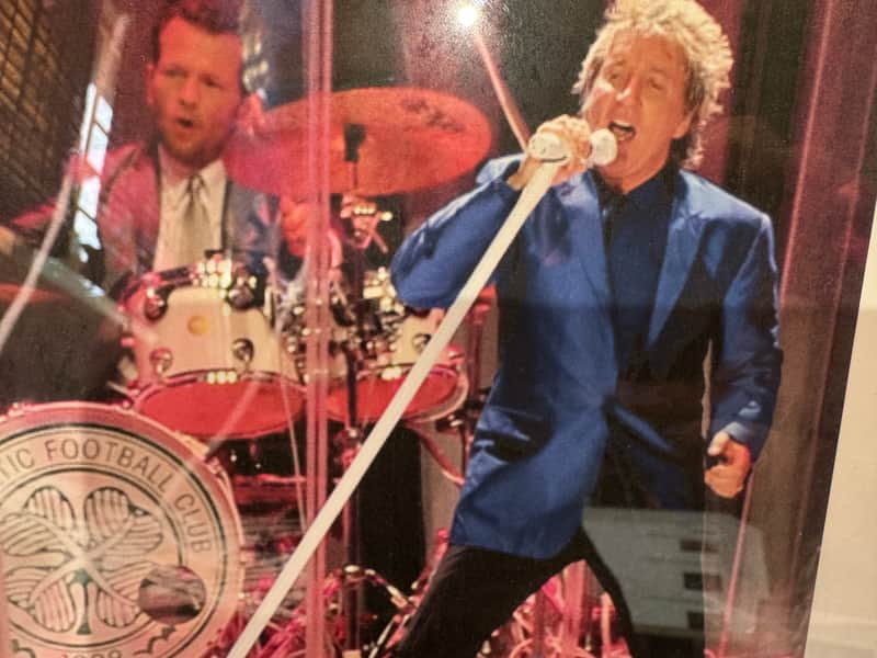 David Palmer's Rod Stewart DW, Collectors Series 4-Piece Custom Maple Set, Stunning! 2008 - White Glass image 1