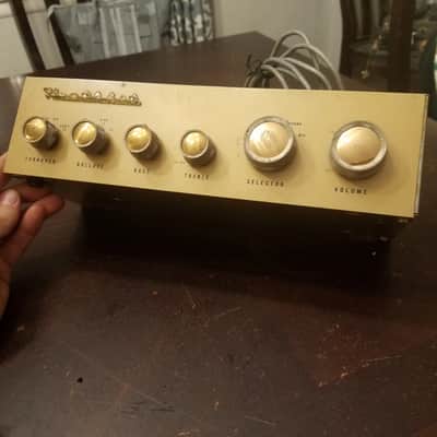 Heathkit WA-P2 Mono Tube Preamplifier Control Amp 1956 - Gold image 1
