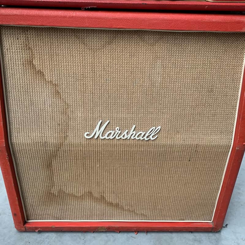 1967 - 1975 Marshall Cabinet with Celestion T1511 Red